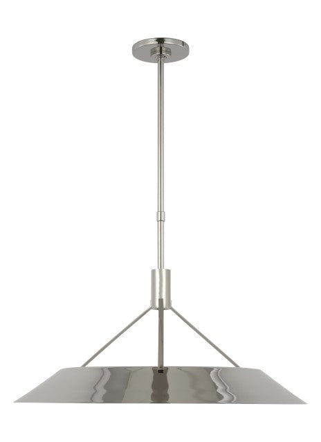 Visual Comfort Modern SLPD26727N Pendant Light - Polished Nickel