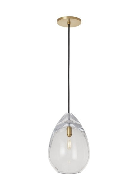 Visual Comfort Modern SLPD278CNB Pendant Light - Natural Brass