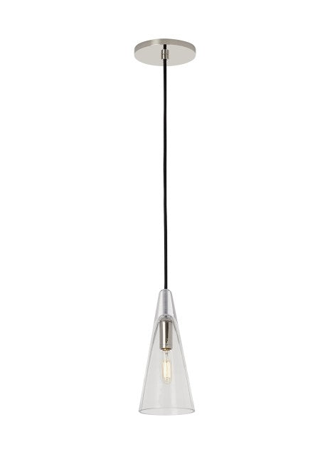Visual Comfort Modern SLPD280CN Pendant Light - Polished Nickel