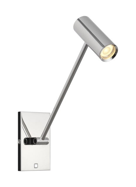 Visual Comfort Modern SLTS14530N Wall Light - Polished Nickel