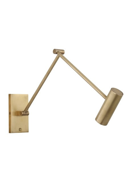 Visual Comfort Modern SLTS14630NB Wall Light - Natural Brass