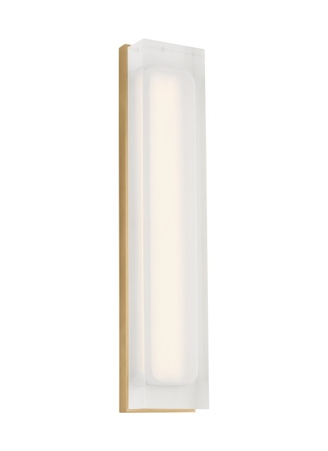 Visual Comfort Modern SLWS12230NB Wall Light - Natural Brass