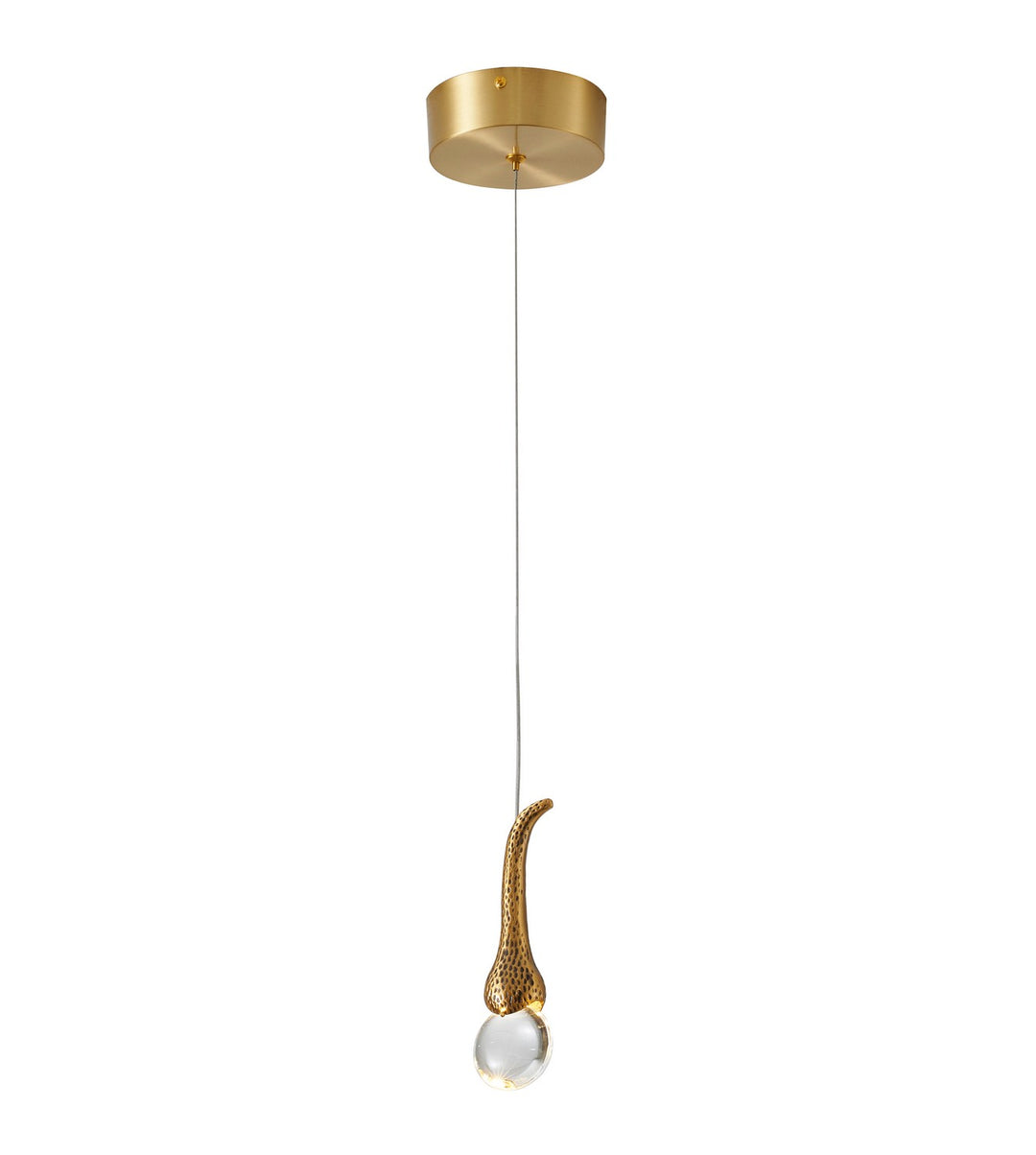 Bethel International OCH05P5G Pendant Light - Antique Gold
