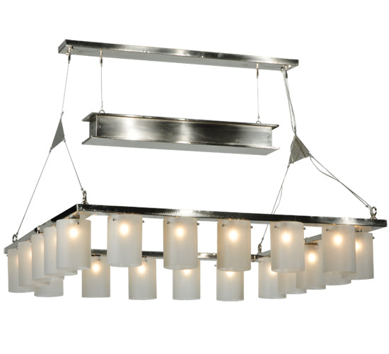Meyda Tiffany Counter Weight 132325 Chandelier Light - Brushed Nickel