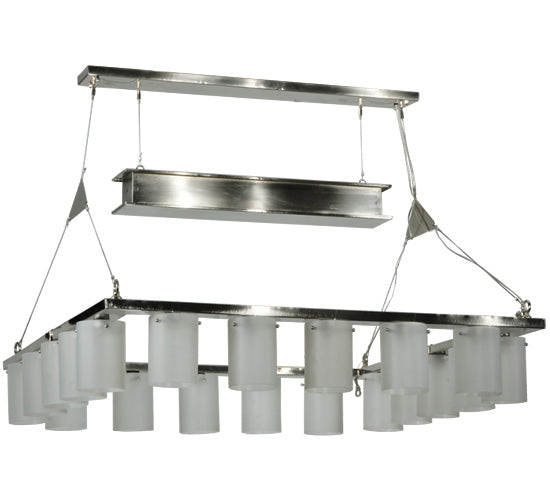 Meyda Tiffany Counter Weight 132325 Chandelier Light - Brushed Nickel