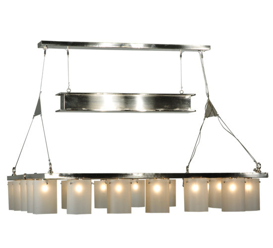 Meyda Tiffany Counter Weight 132325 Chandelier Light - Brushed Nickel