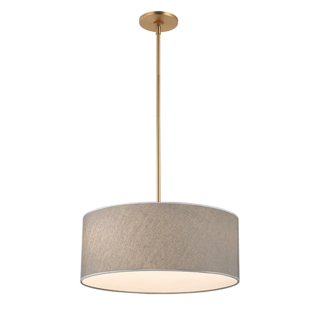 Maxilite Helena MX 2003T-04R18 Pendant Light - Aged Brass