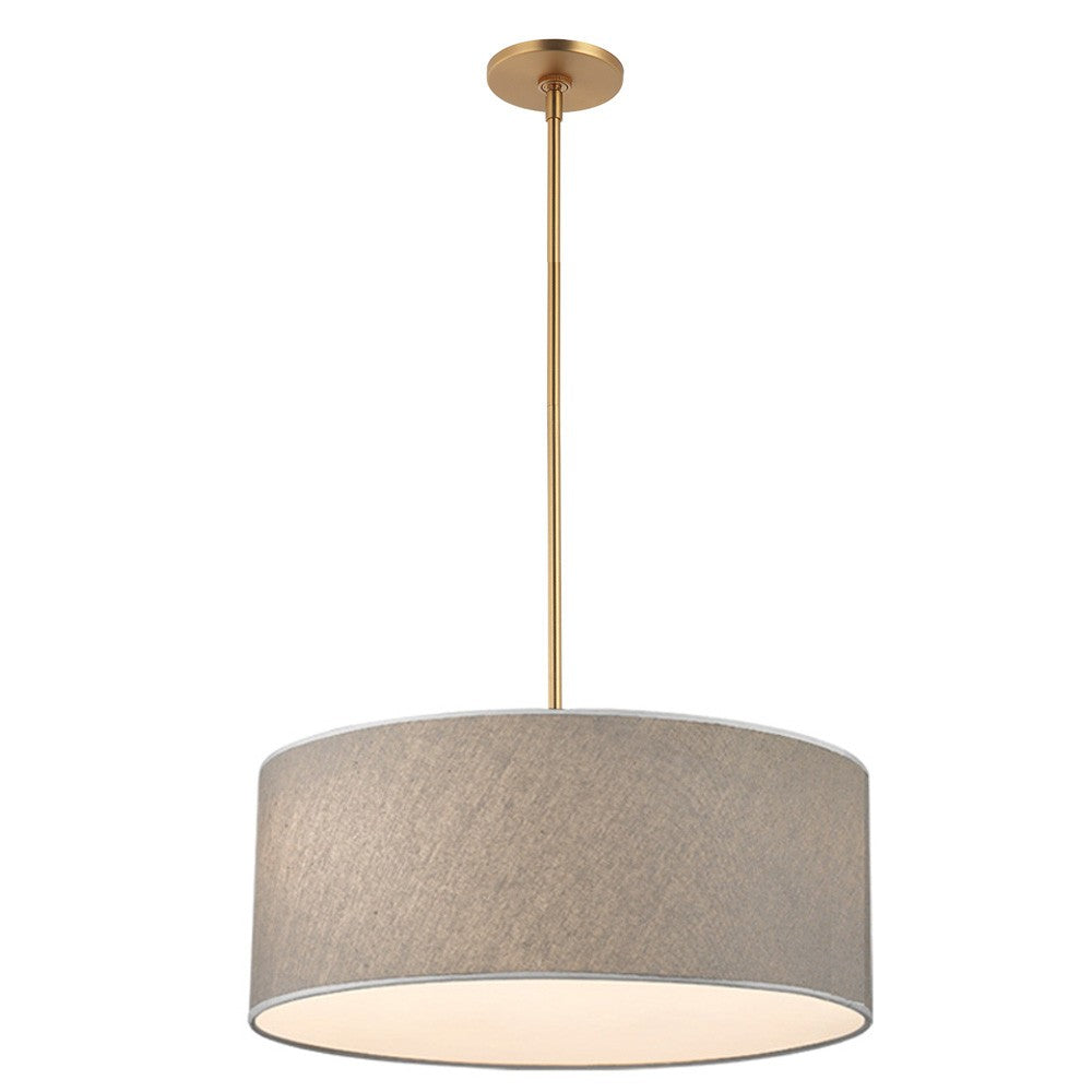 Maxilite Helena MX 2004T-04R18 Pendant Light - Aged Brass