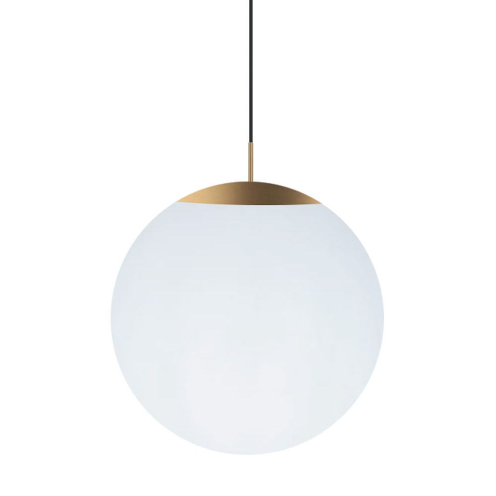 Maxilite Glo MX 2465A23 Pendant Light - Aged Brass