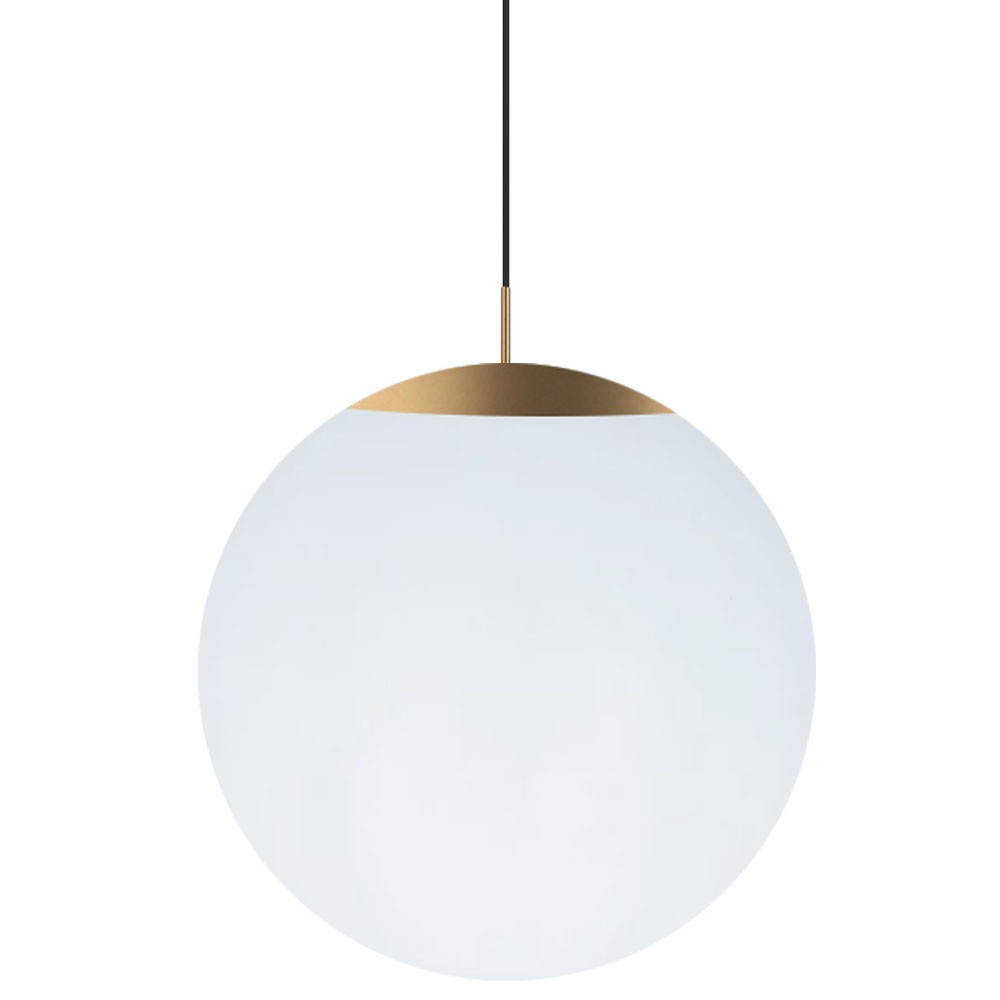 Maxilite Glo MX 2466A23 Pendant Light - Aged Brass