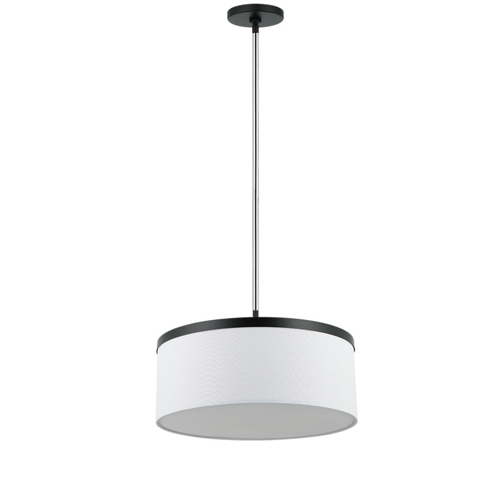 Maxilite Reon MX 2900-53R17 Pendant Light - Black/Polished Chrome