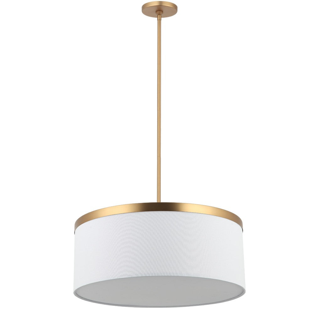 Maxilite Reon MX 2901-53R18 Pendant Light - Aged Brass