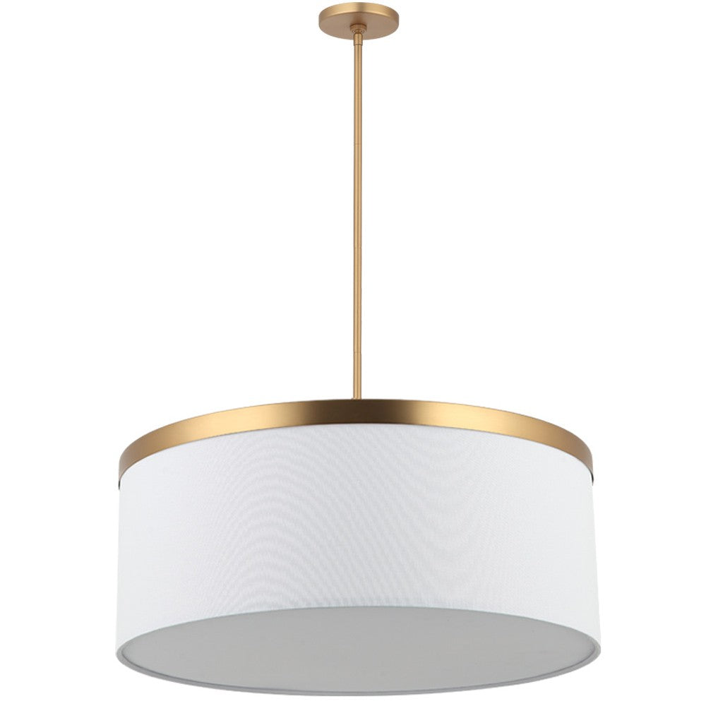 Maxilite Reon MX 2903-53R18 Pendant Light - Aged Brass