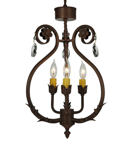 Meyda Tiffany Antonia 132457 Chandelier Light - Red Rust,Custom