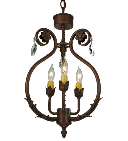 Meyda Tiffany Antonia 132457 Chandelier Light - Red Rust,Custom