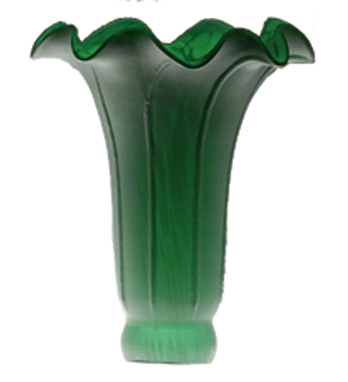 Meyda Tiffany Lighting 13246 Green Pond Lily Shade Lamp Shade Bronze / Dark