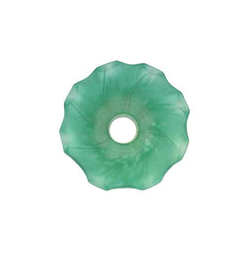 Meyda Tiffany Lighting 13246 Green Pond Lily Shade Lamp Shade Bronze / Dark