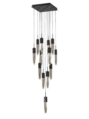 Avenue The Original Aspen HF1905-13-AP-BK Chandelier Light - Black