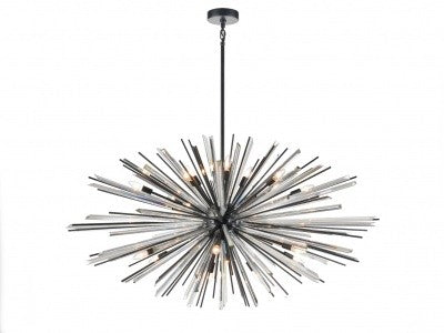 Avenue Palisades Ave. HF8200-BK Chandelier Light - Black