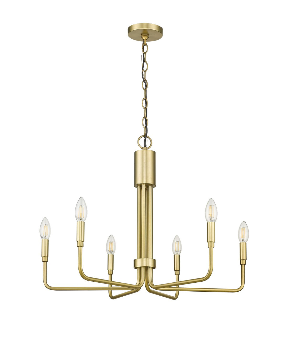 HOMEnhancements Vivio 7-70505 Chandelier Light - Matte Gold