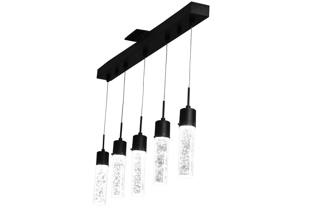 HOMEnhancements Vivio 7-70541 Pendant Light - Matte Black