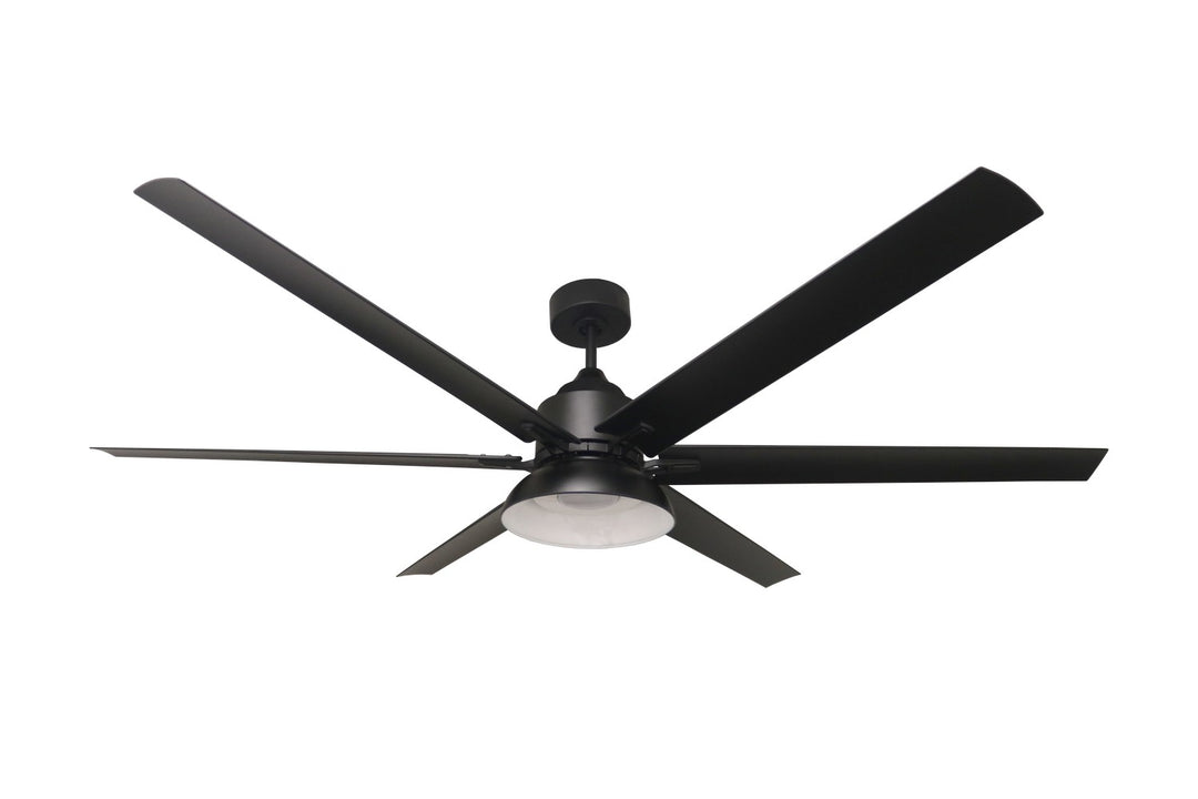 HOMEnhancements Ceiling Fans SUN672D MB6MB(WC) Ceiling Fan - Matte Black, Matte Black/