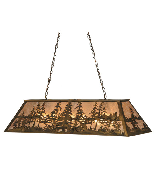 Meyda Tiffany Tall Pines 13254 Pendant Light - Antique Copper