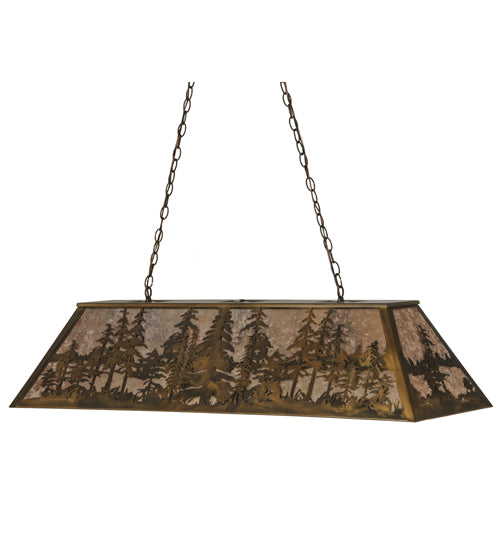 Meyda Tiffany Tall Pines 13254 Pendant Light - Antique Copper