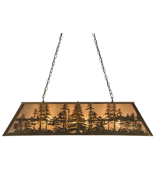 Meyda Tiffany Tall Pines 13254 Pendant Light - Antique Copper