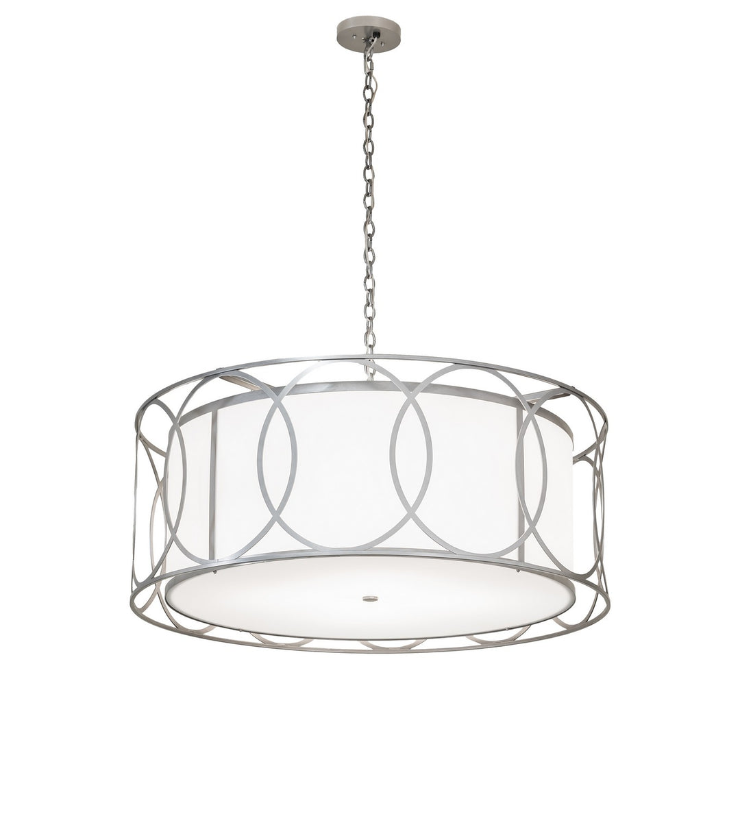 Meyda Tiffany Cilindro 259236 Pendant Light - Nickel