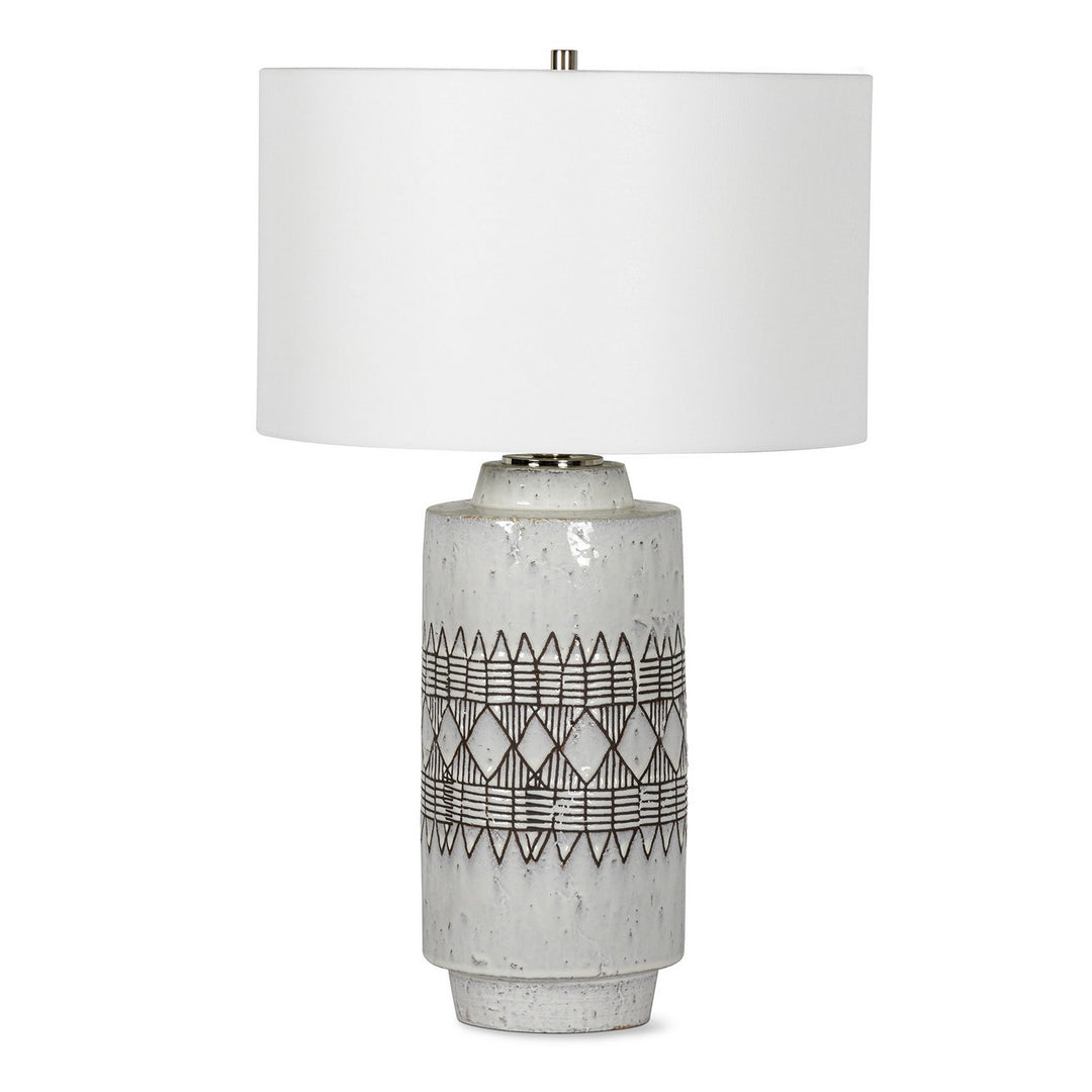 Regina Andrew 13-1598  Zuri Lamp White