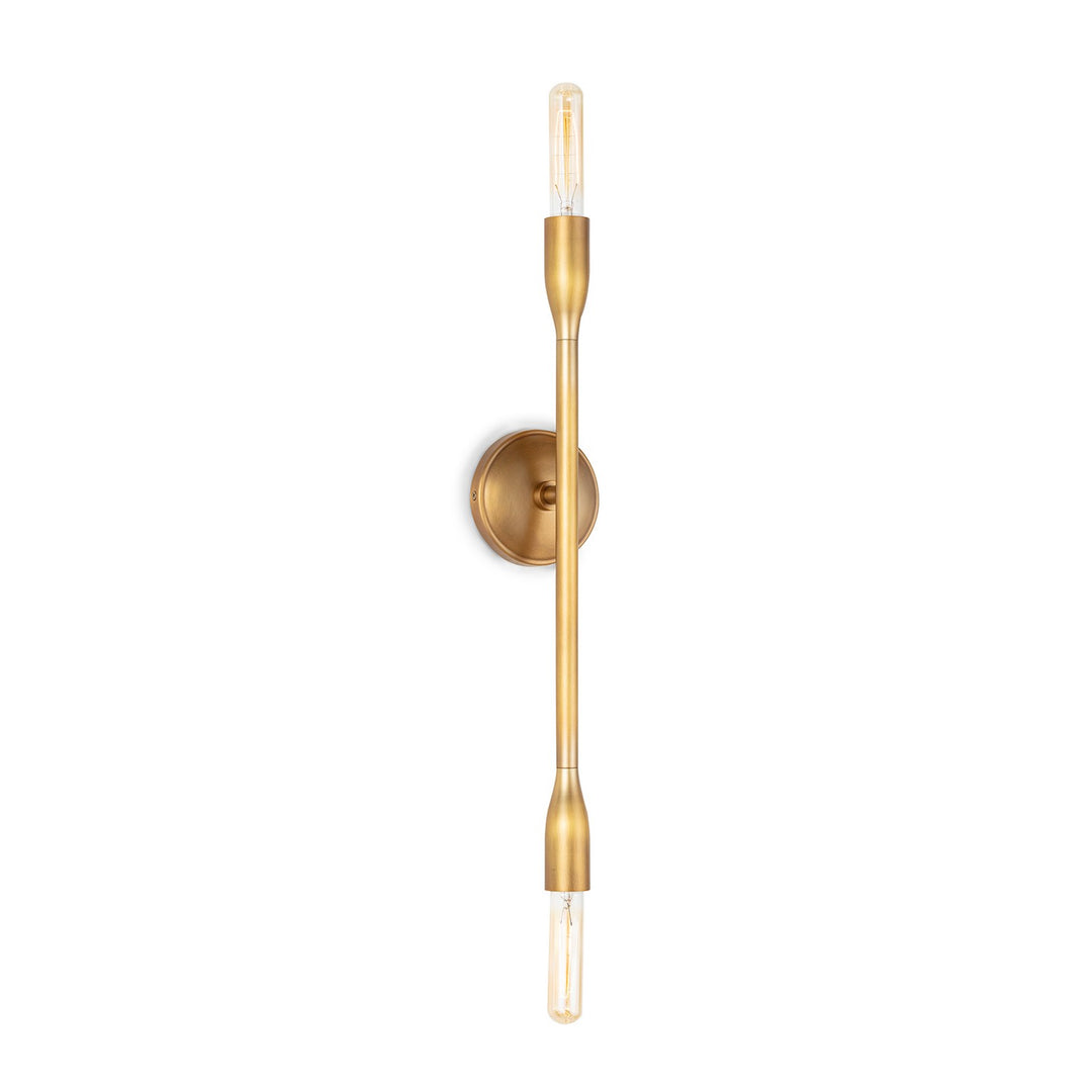 Regina Andrew 15-1224NB Wall Sconce Light - Natural Brass