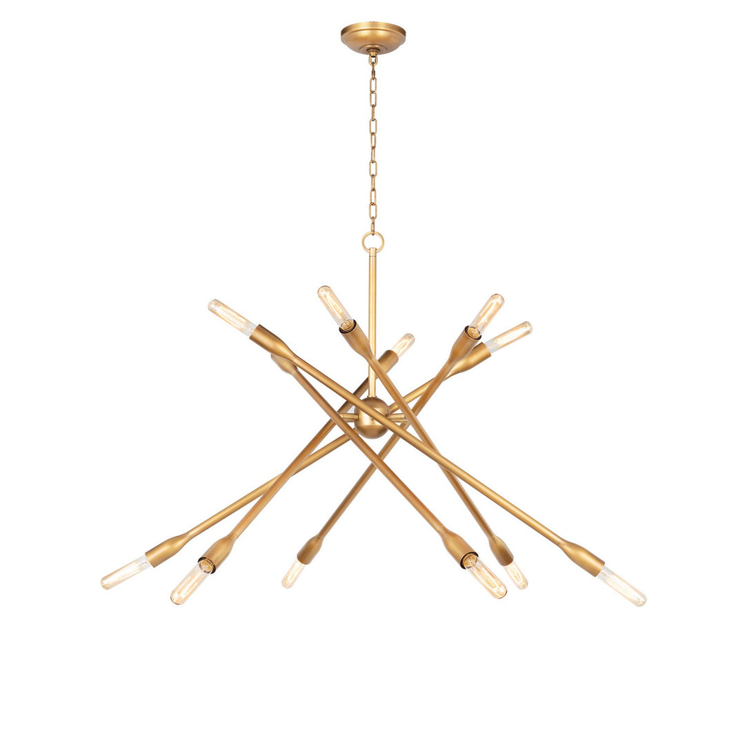 Regina Andrew 16-1425NB Chandelier Light - Natural Brass