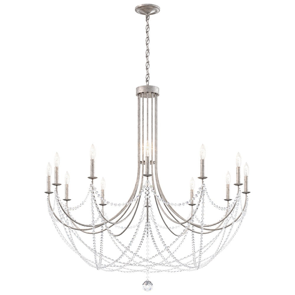 Schonbek Verdana RJ1012N-48O Chandelier Light - Antique Silver