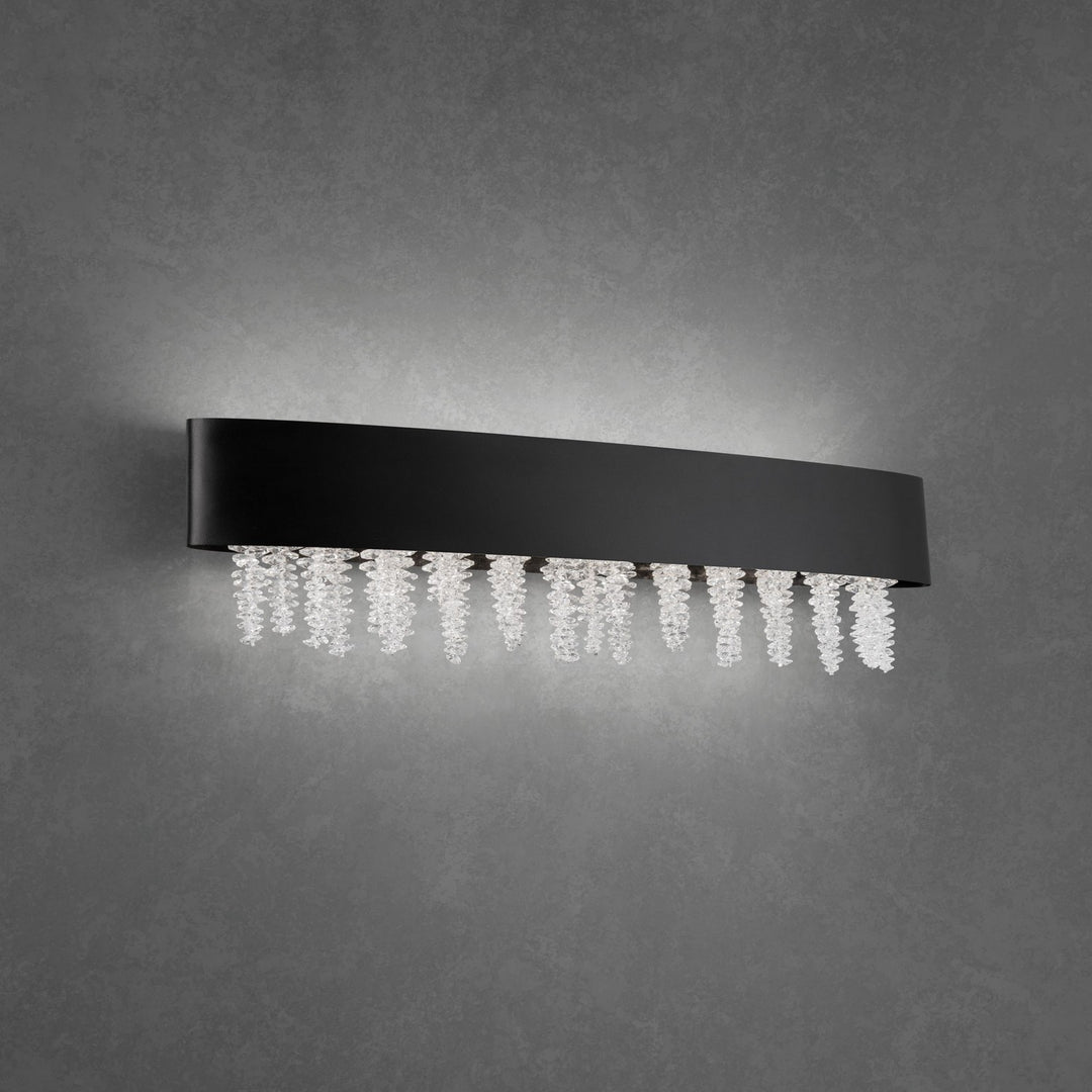Schonbek Soleil S3527-18O Bath Vanity Light 27 in. wide - Black