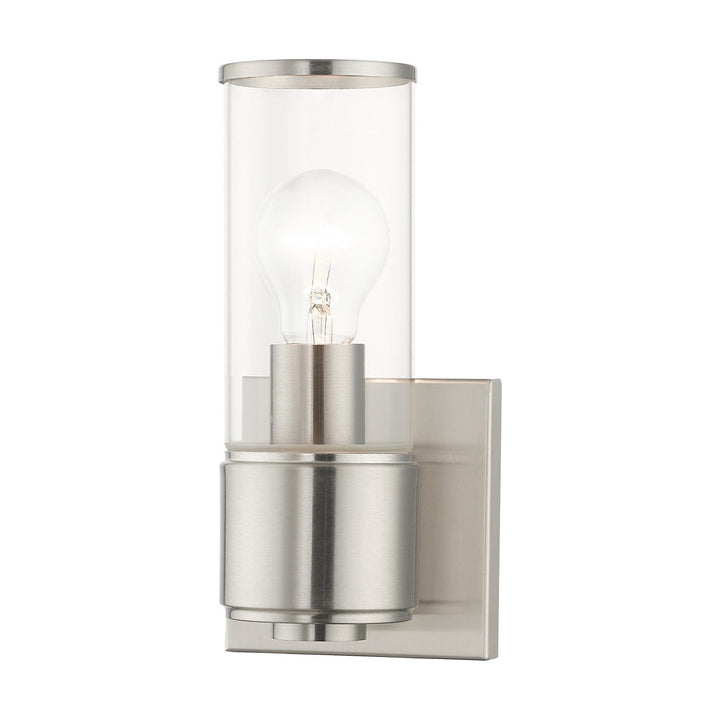 Livex Quincy 17141-91 Wall Sconce Light - Brushed Nickel