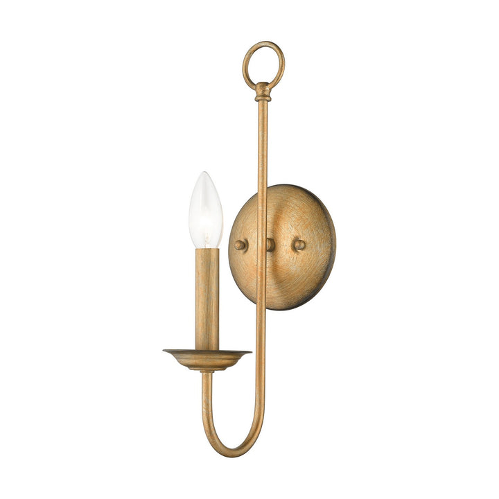 Livex Estate 42681-48 Wall Sconce Light - Antique Gold Leaf