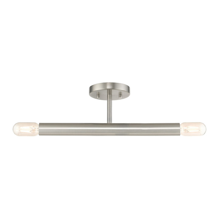 Livex Copenhagen 51139-91 Ceiling Light - Brushed Nickel