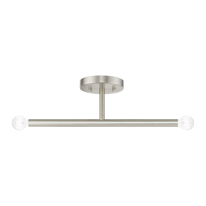 Livex Copenhagen 51179-91 Ceiling Light - Brushed Nickel