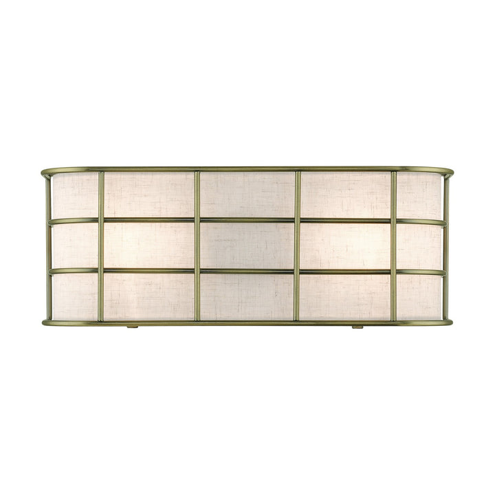 Livex Blanchard 55110-01 Wall Sconce Light - Antique Brass