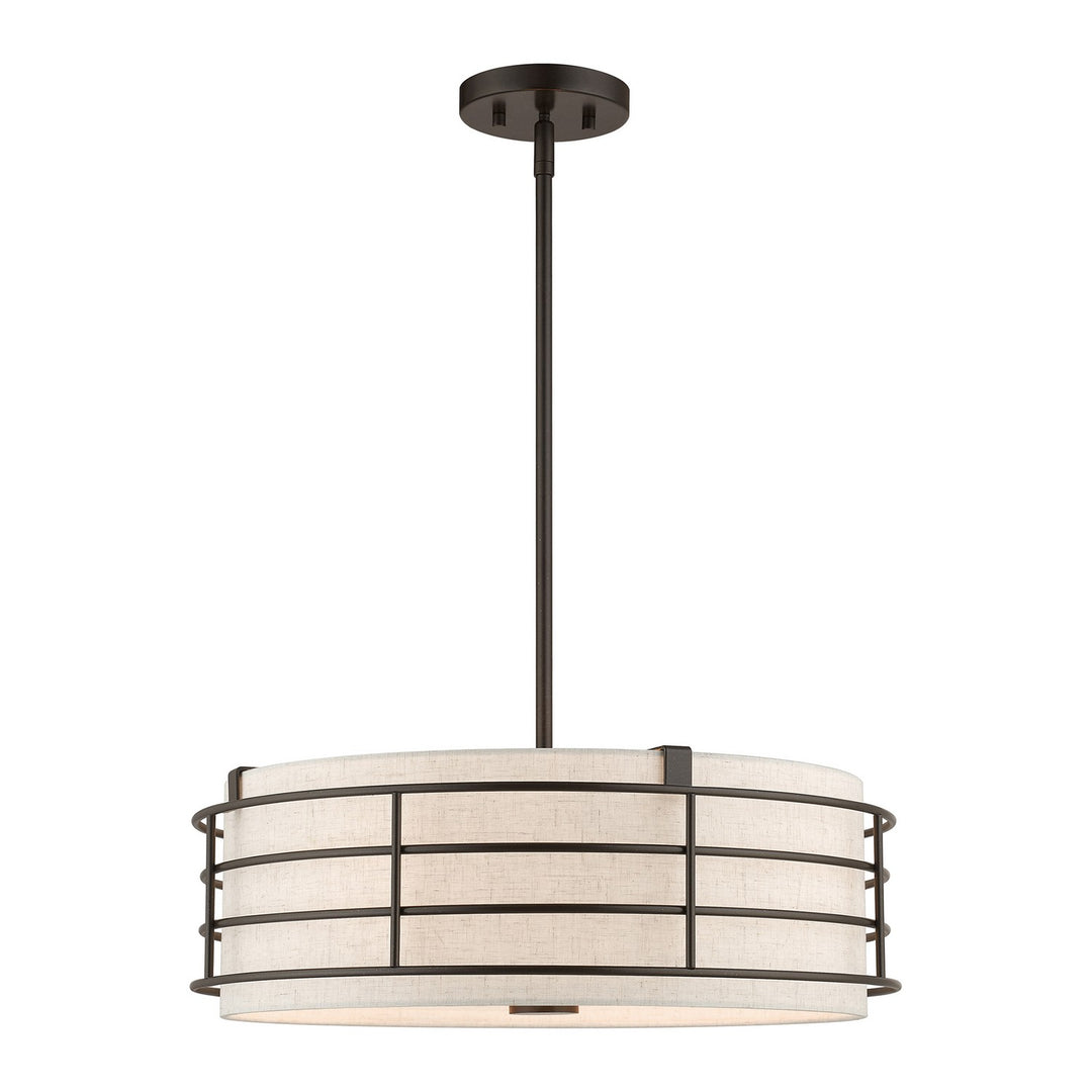 Livex Blanchard 55114-92 Pendant Light - English Bronze