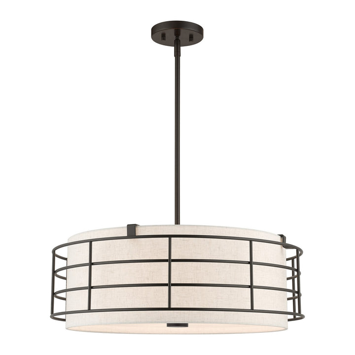 Livex Blanchard 55115-92 Pendant Light - English Bronze