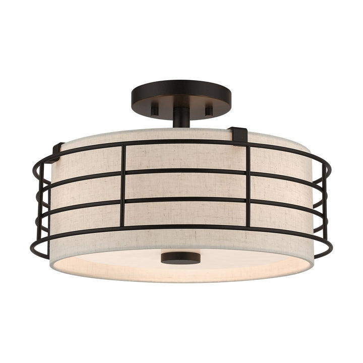 Livex Blanchard 55118-92 Ceiling Light - English Bronze