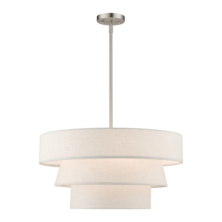 Livex Chandler 56724-91 Pendant Light - Brushed Nickel