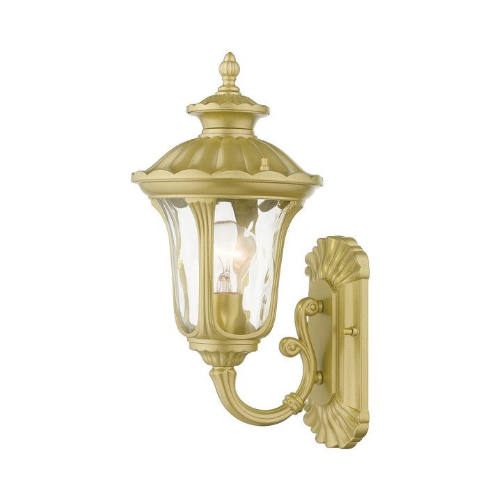 Livex Lighting 7850-33  Oxford Outdoor Soft Gold