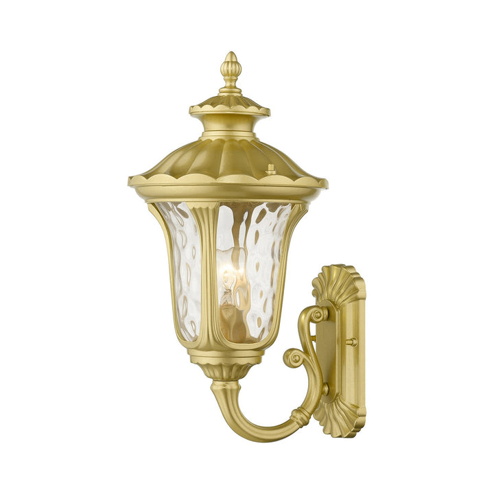 Livex Lighting 7852-33  Oxford Outdoor Soft Gold