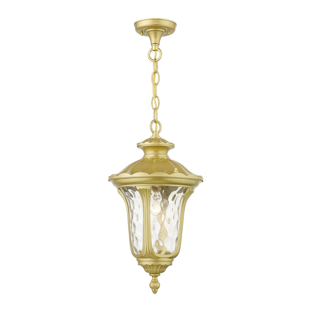 Livex Lighting 7854-33  Oxford Outdoor Soft Gold