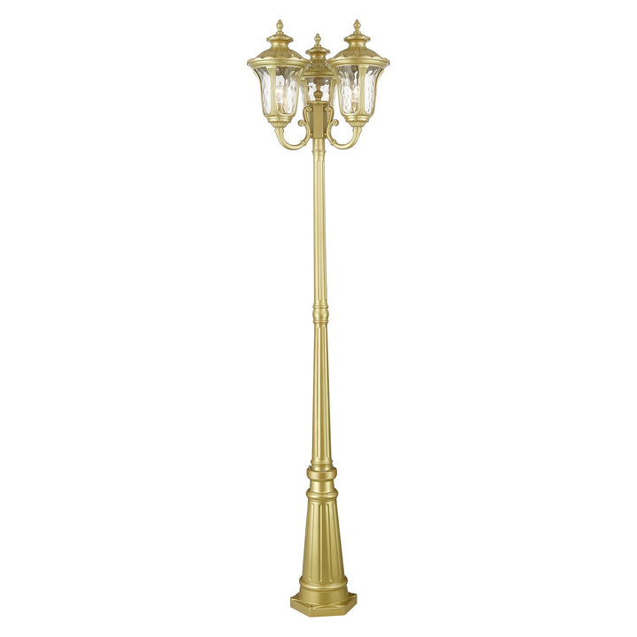 Livex Lighting 7866-33  Oxford Outdoor Soft Gold