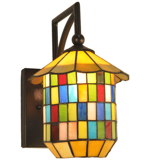 Meyda Tiffany Meyer Lantern 132717 Wall Light - Antique