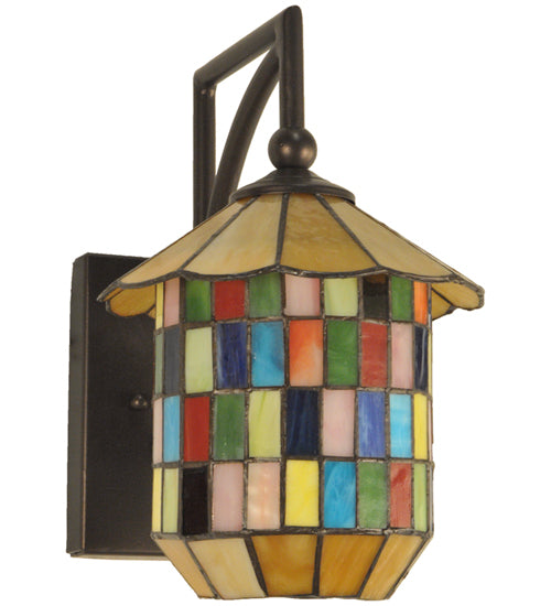 Meyda Tiffany Meyer Lantern 132717 Wall Light - Antique